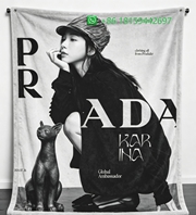 Prada Throw Blankets
